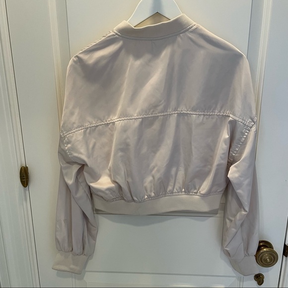Satin Effect Bomber Jacket - Picture 2 of 4